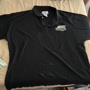Vintage Jacksonville Jaguars Black Polo Shirt